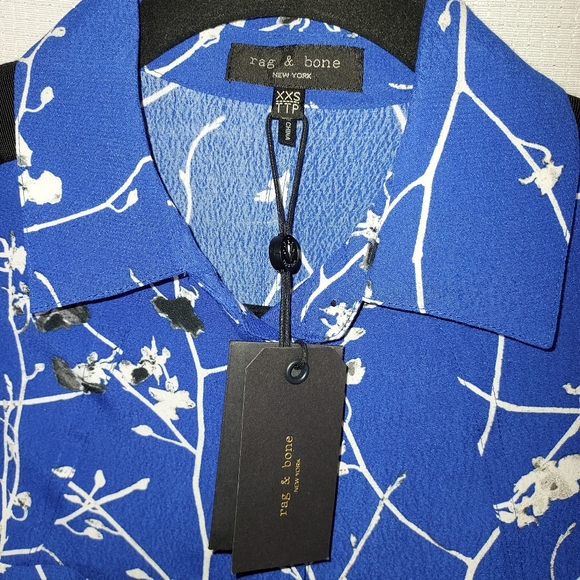 Rag&bone blue sirt. - Picture 6 of 8